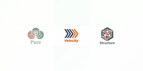 Geometric Minimalist Logo Constructors generated by gemini-image