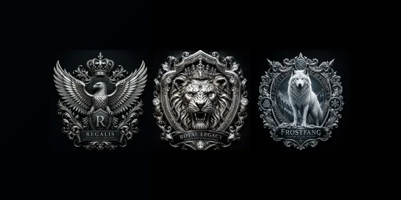 Luxury Crest Logo Generator generated by undefined