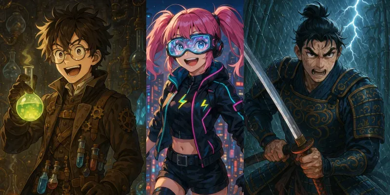 Anime Character Creators generated by undefined