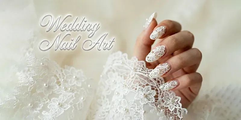 Viral ASMR Wedding Nail Art For Tiktok generated by undefined