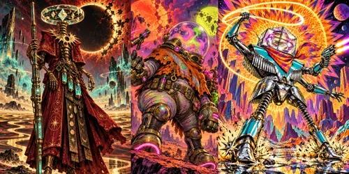 Acid Space Cowboys Collections generated by chatgpt-image