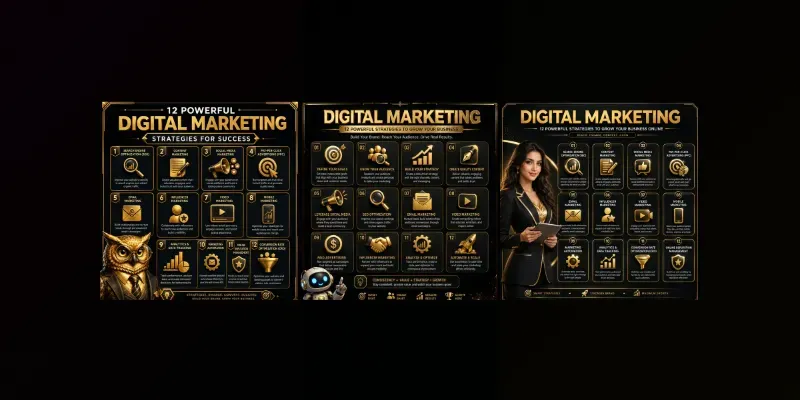 Luxury Marketing Infographics generated by undefined