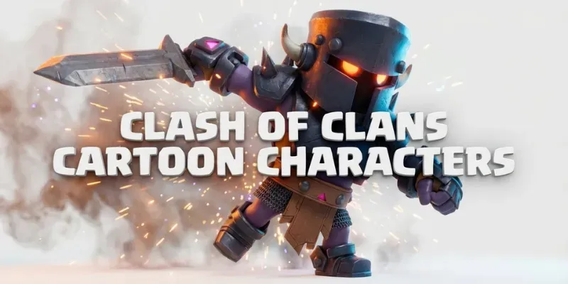 Clash Of Clans Cartoon Character generated by undefined