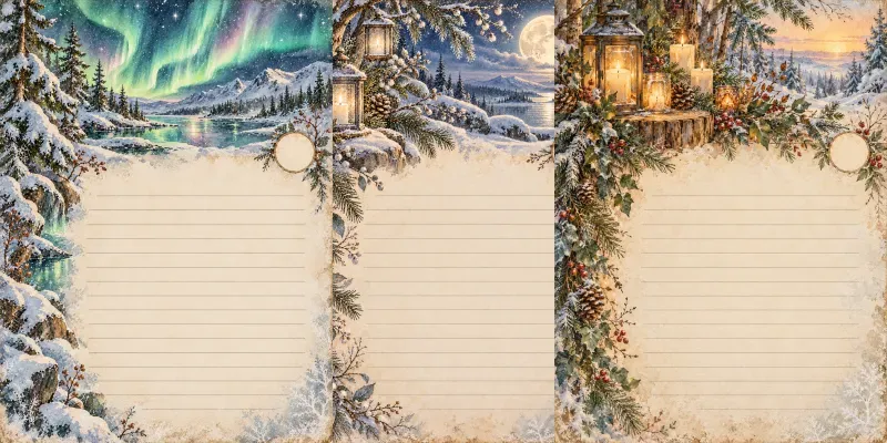 Winter Solstice Journal Pages