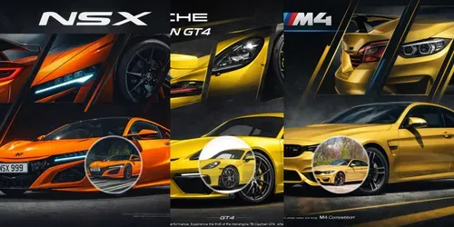 Car Poster Graphic Designs generated by chatgpt-image