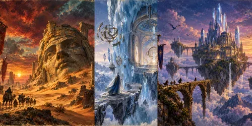 Antique Mythic Realms generated by chatgpt-image