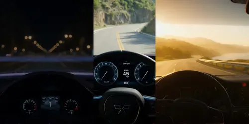 Car Pov Micro Features generated by grok-video