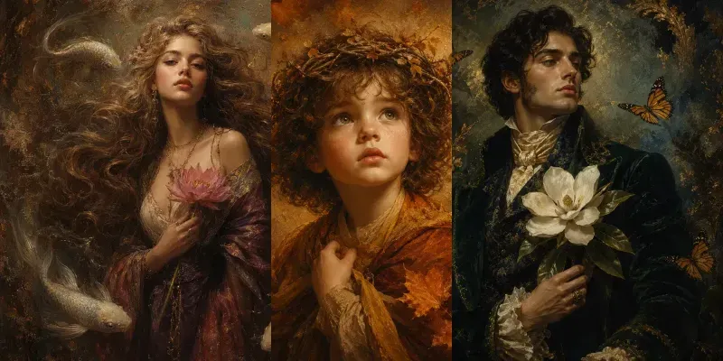 Classic Dream Portrait generated by undefined