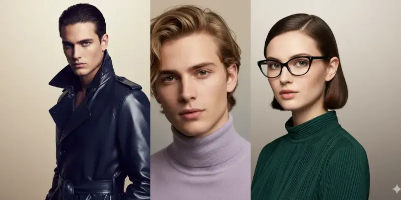 Minimalist Fashion Portraits generated by undefined