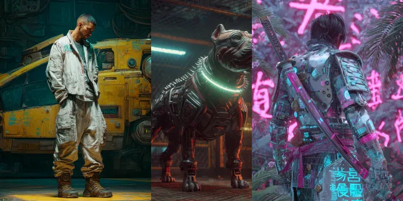 Cyberpunk Character Profiles generated by undefined