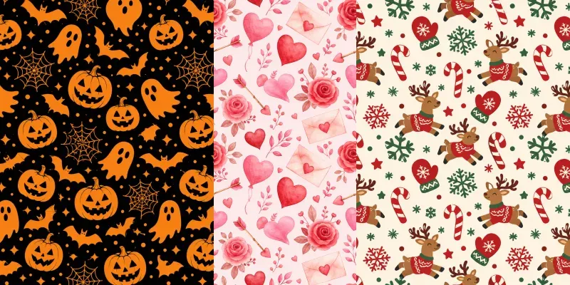 Seamless Pattern Generator For Pod generated by undefined