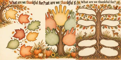 Kids Gratitude Tree Page Makers generated by chatgpt-image