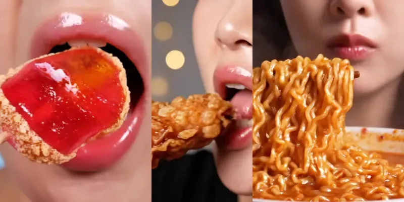 Viral ASMR Mukbangs generated by undefined