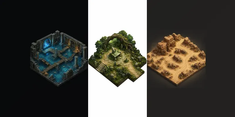 Adventure Grid Diorama Builders generated by undefined