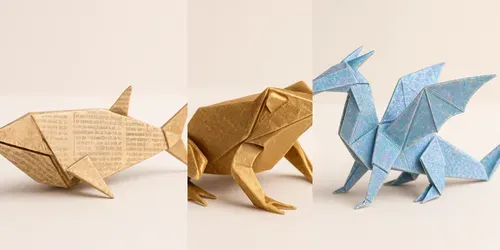 Origami Animals generated by chatgpt-image