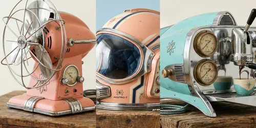 1950s Space Age Designs generated by gemini-image