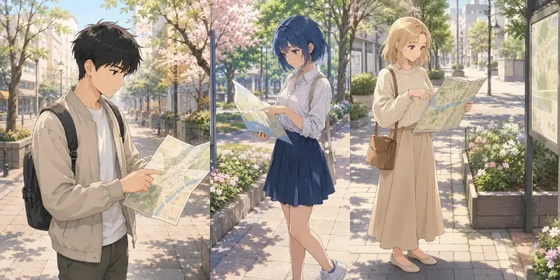 Soft Anime Map Walks generated by undefined