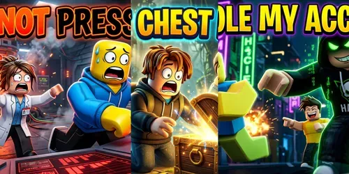 Viral Roblox Thumbnail Generator generated by gemini-image