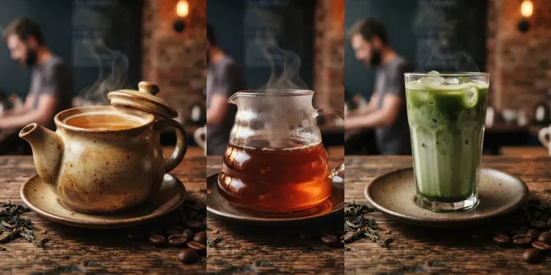Gourmet Coffee Tea Photography