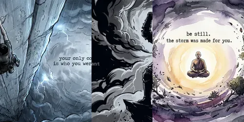 Cinematic Wisdom Wallpaper Creators generated by gemini-image