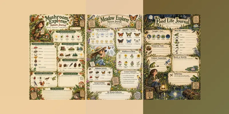 Enchanted Nature Journals generated by undefined
