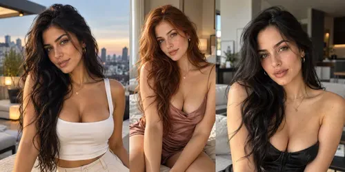 Glamorous Instagram Girl Portraits generated by chatgpt-image