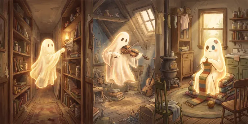 Whimsical Storybook Glow Art generated by undefined