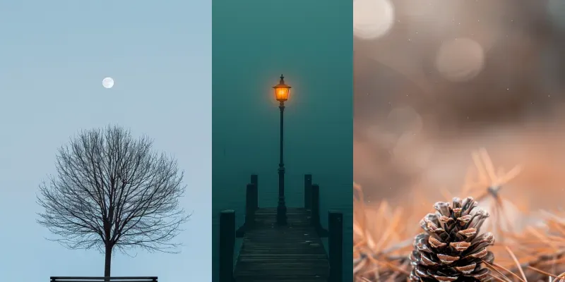 Minimalist Serene Aesthetic Wallpapers generated by undefined