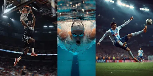 Sports Action Photography generated by leonardo