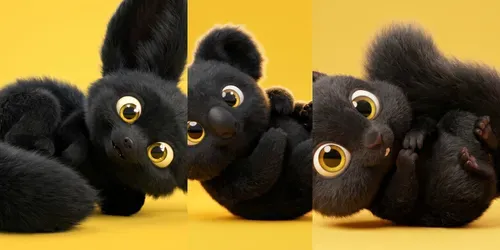 3D Fluffy Whimsical Character Style generated by gemini-image