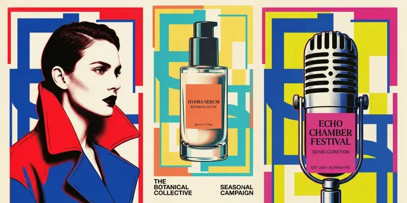 Pop Art Poster Screen Print Studios generated by undefined