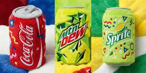 Plush Fabric Can Mockups 8K generated by gemini-image