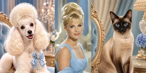 60s Elegant Tv Show Beauty Portraits generated by chatgpt-image