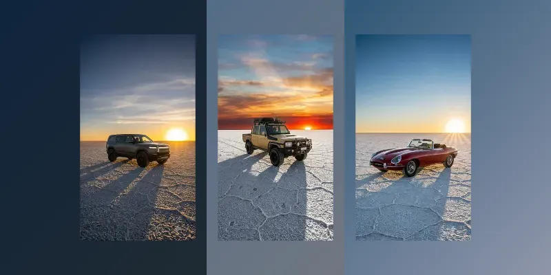 Salt Flats Horizon Car Stages generated by undefined