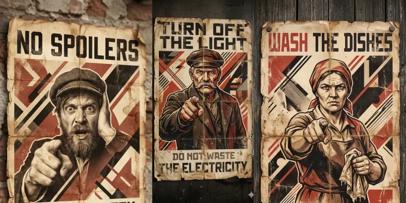 Constructivist I Want You Poster Parodies generated by undefined