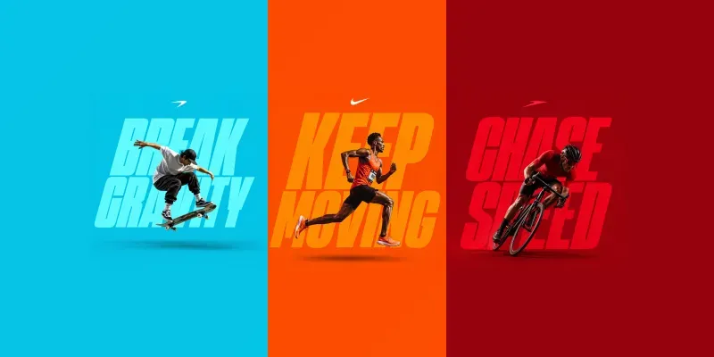 Dynamic Sports Typography Posters generated by undefined