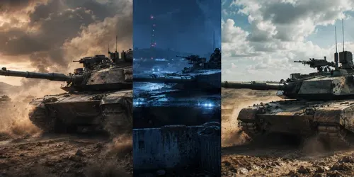Modern Battle Tank Cinematics generated by chatgpt-image