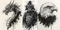 Ink Art Masters leonardo prompt mini thumbnail