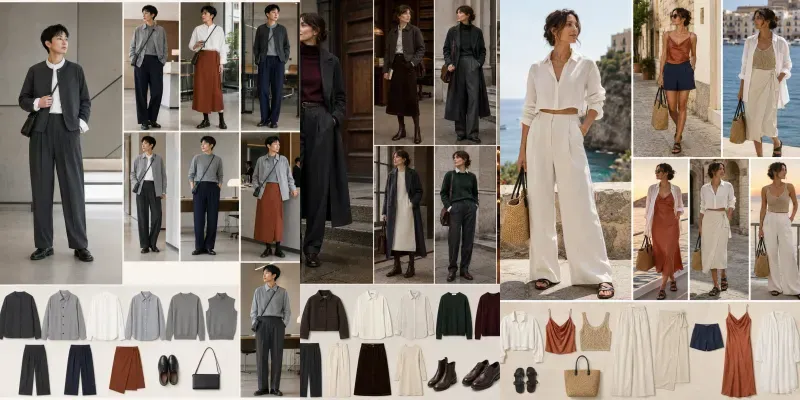 Fashion Capsule Lookbook Generator generated by undefined