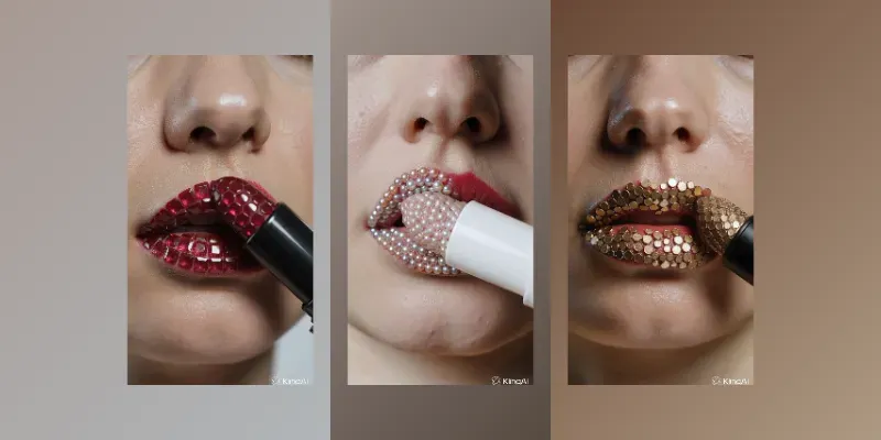 ASMR Jewelry Lipstick Viral Videos generated by undefined
