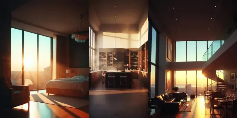 Luxury Real Estate Cinematic Walkthroughs generated by undefined