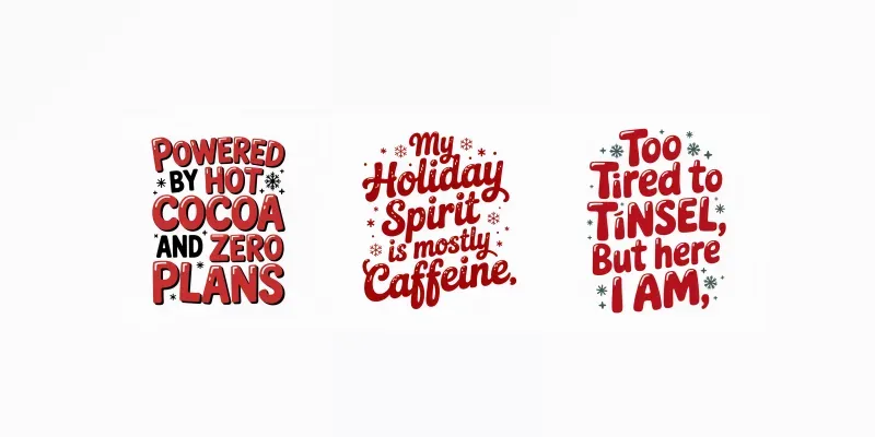 Funny Christmas Quote Sayings generated by undefined