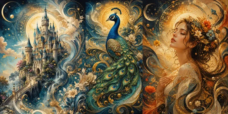 Surreal Flow Art Generator generated by undefined