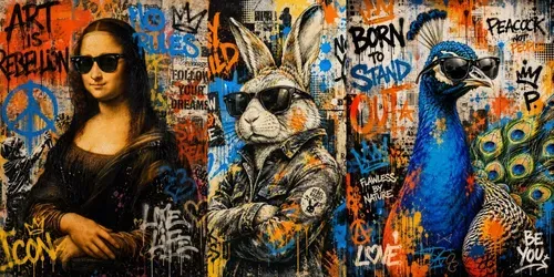 Urban Graffiti Masterpiece Collections generated by chatgpt-image