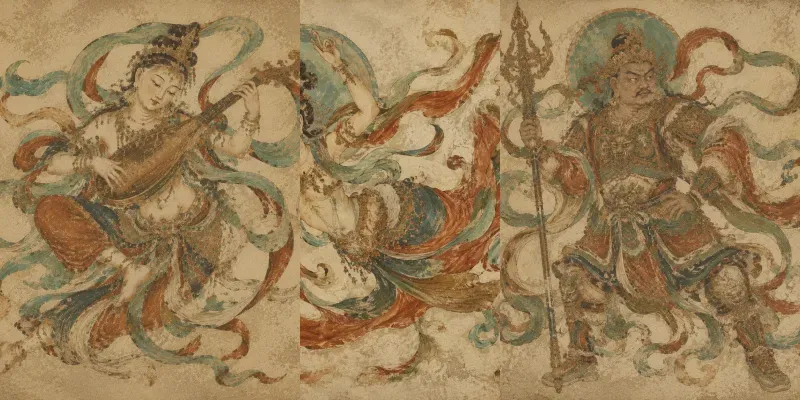 Dunhuang Mural Character Generator generated by undefined