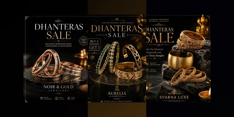 Dhanteras Jewelry Campaigns generated by undefined