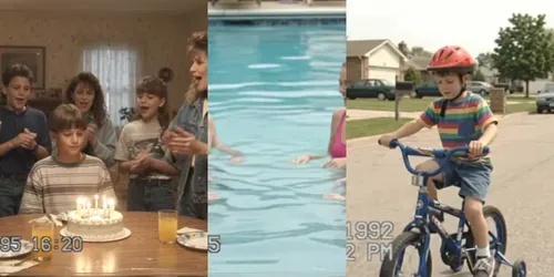 90s VHS Nostalgic Videos generated by veo