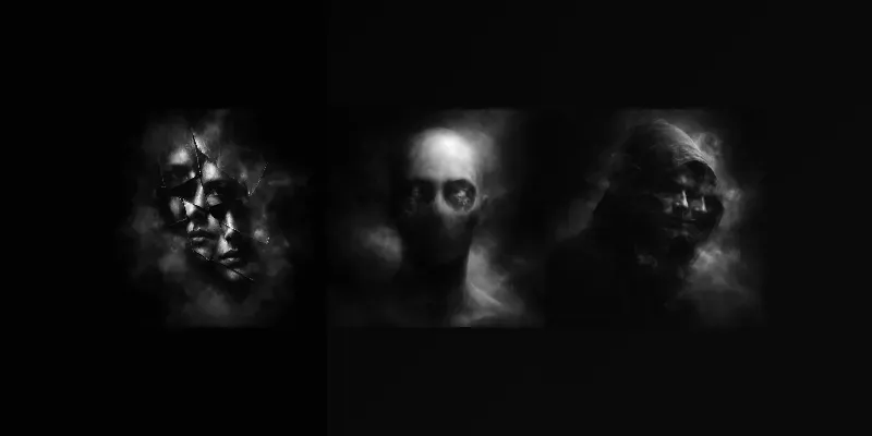 Ethereal Disturbing Images generated by undefined