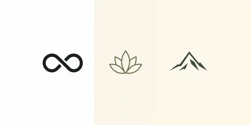 Modern Minimalist Geometric Logos generated by undefined