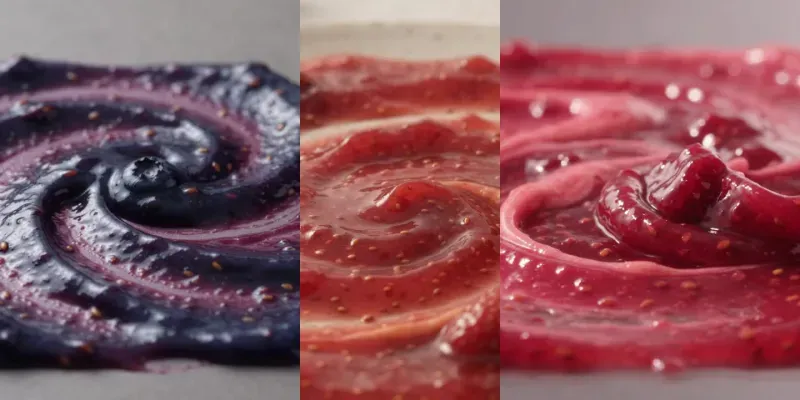 Jam Swirls Become Berry Forests